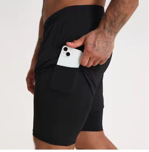 Quick-dry athletic shorts