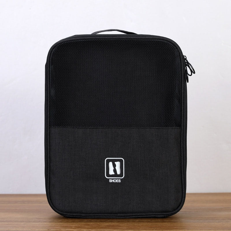 3 Layers Travel Shoe Bag Portable Organizer